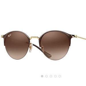 Ray ban sunglasses: RB3578. Brown Lens, Gold Frame